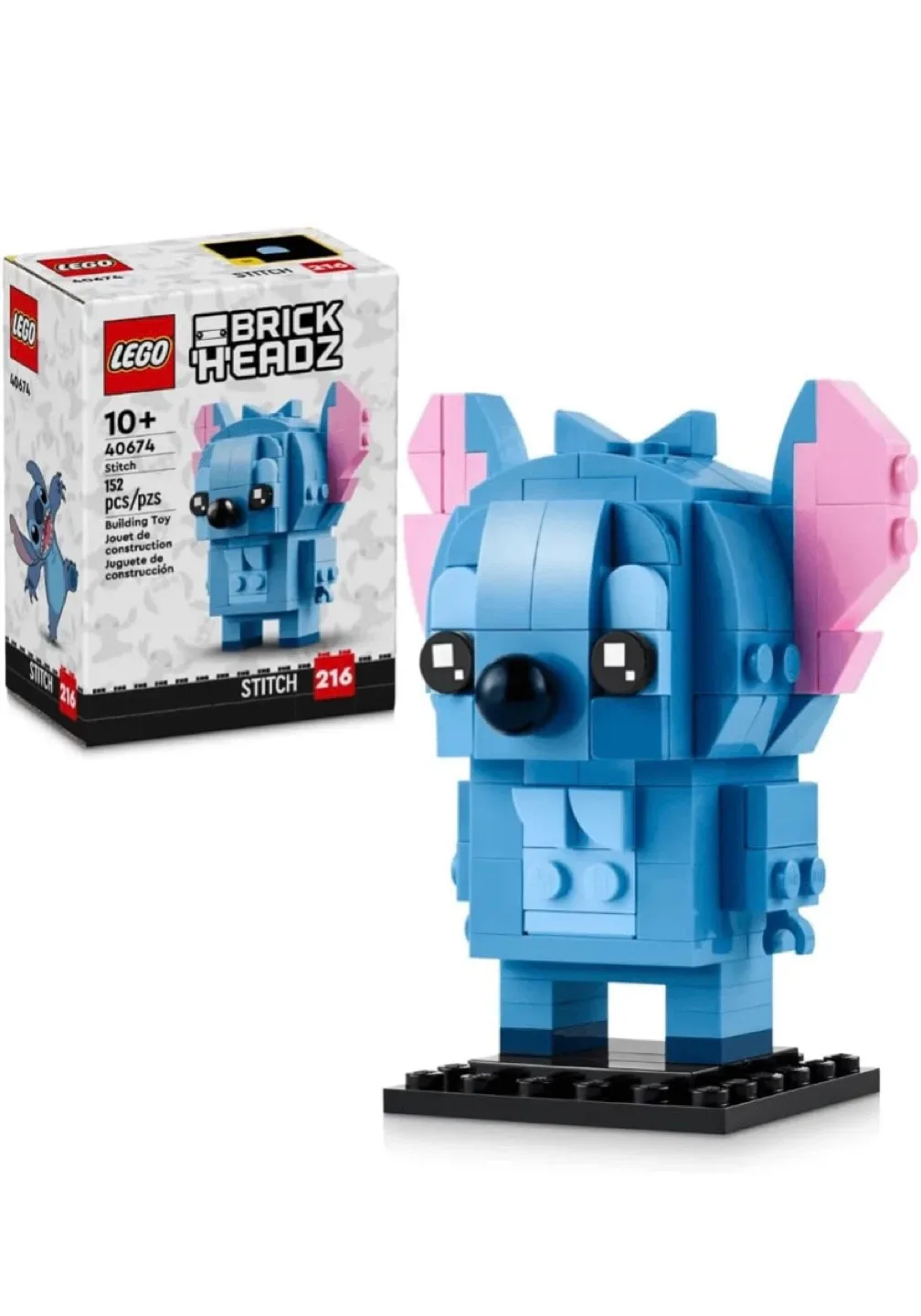 Lego brick headz : stitch thumbnail