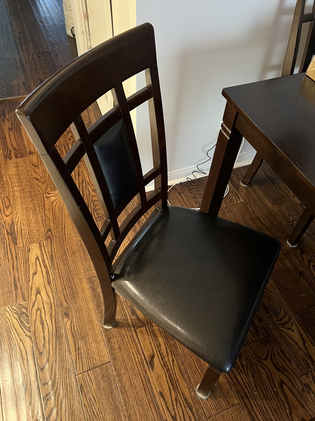 Dining Table Set with 4 Chairs & Bench - photo 3