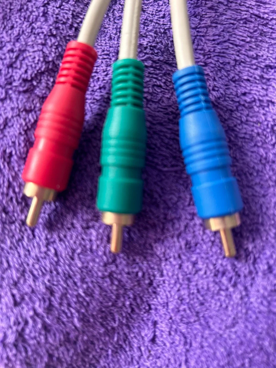 Composite AV 3 RCA Component  video Cables thumbnail