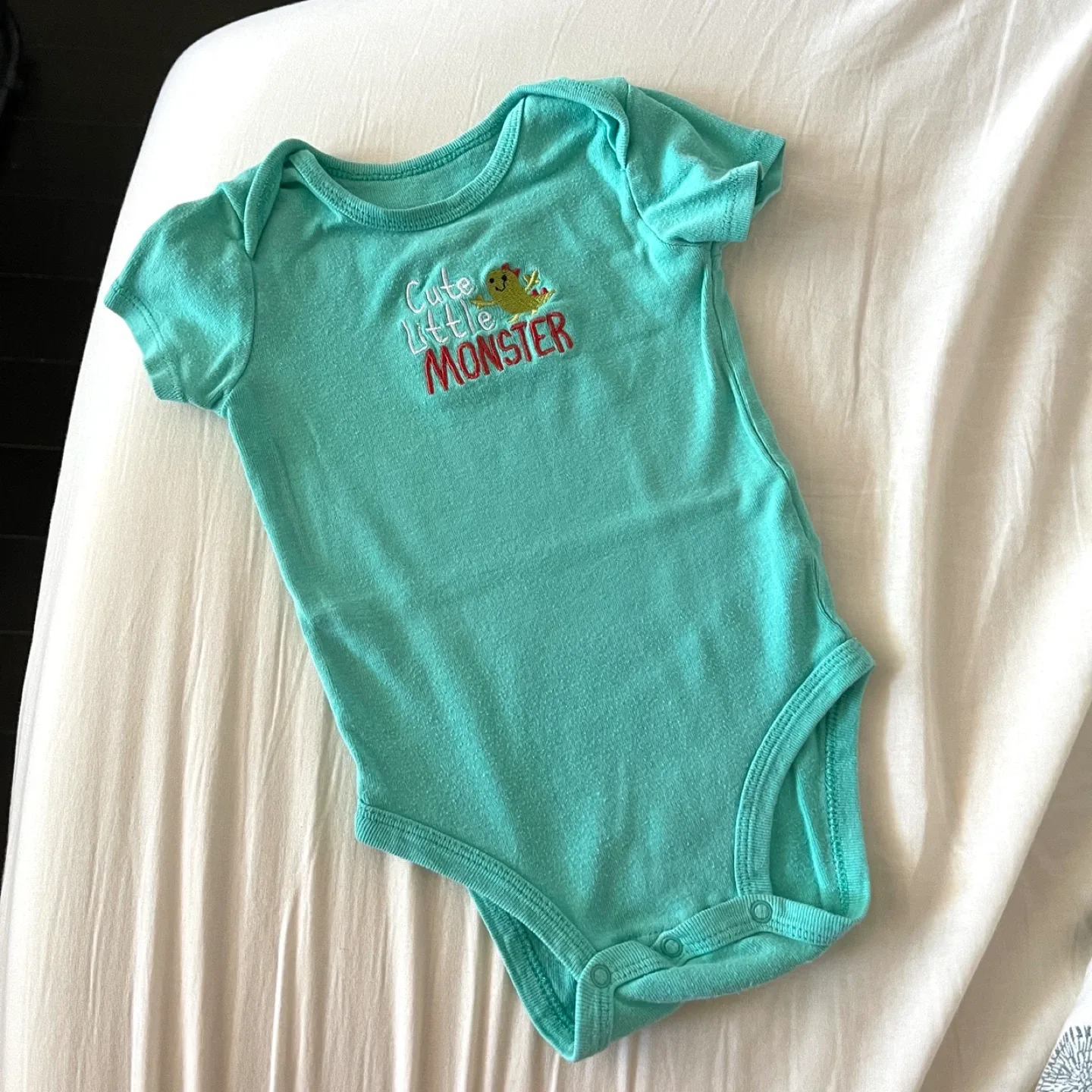 Cute Little Monster Baby Onesie 🥕 image indicator(2)