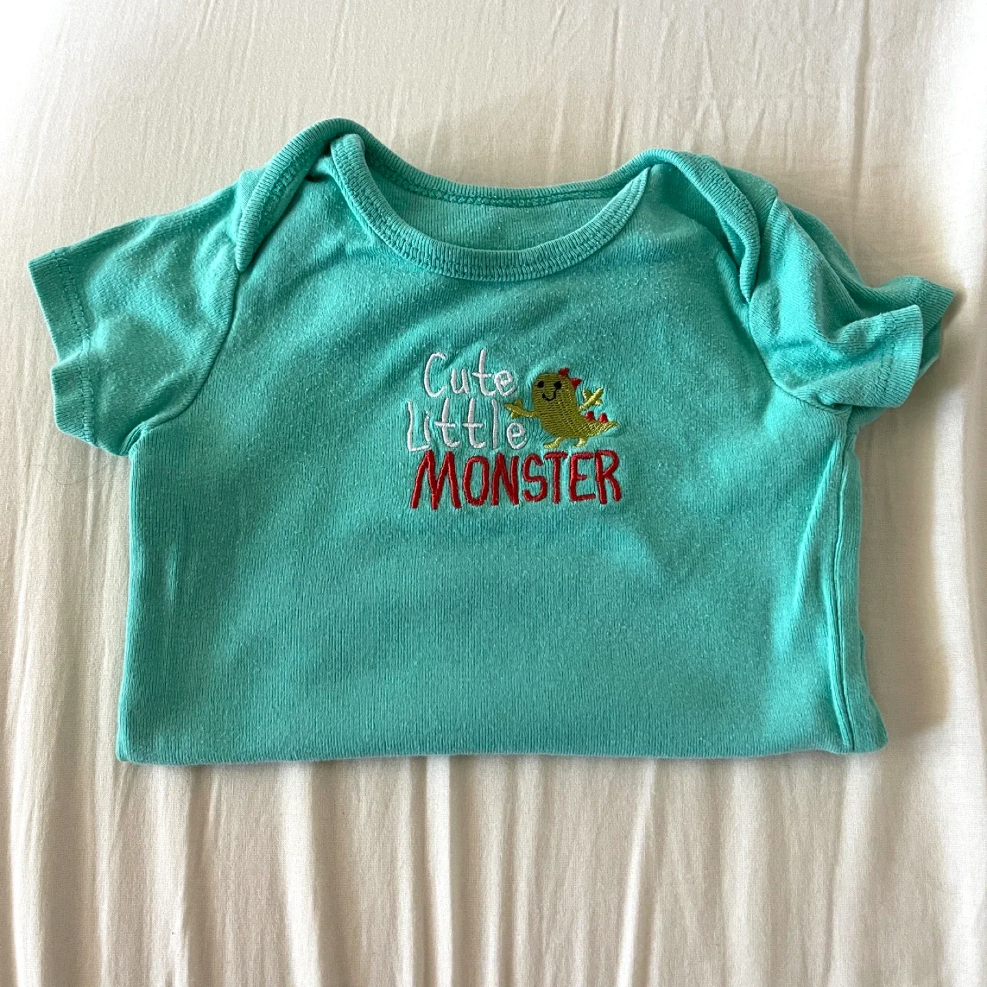 Cute Little Monster Baby Onesie 🥕 thumbnail