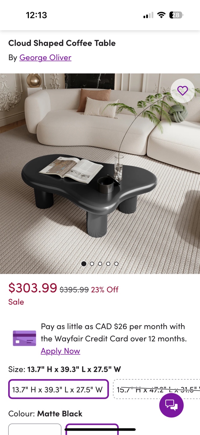 Cloud Coffee Table - photo 4