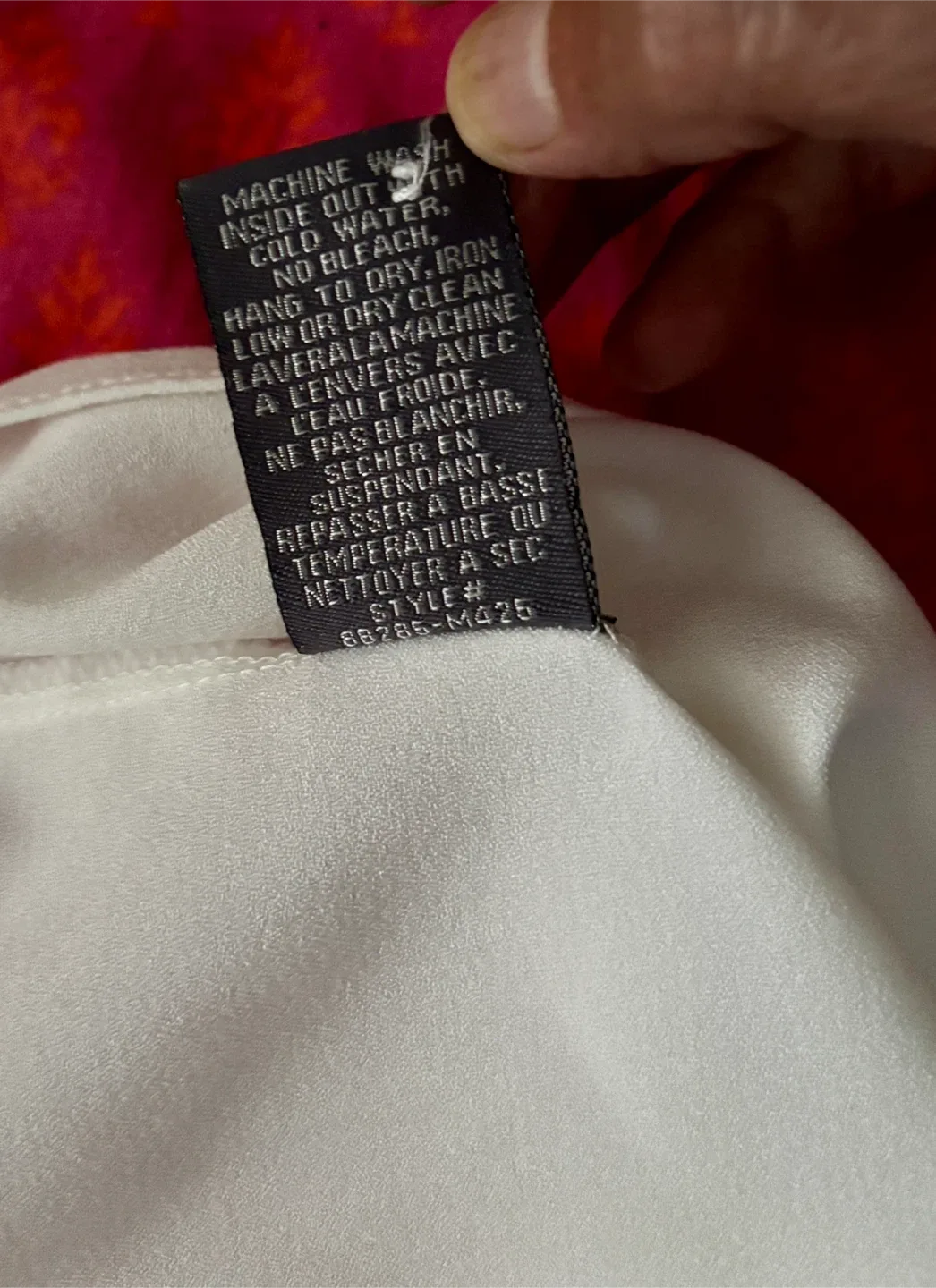 Beautiful Suzy Shier White Blouse - Size L image indicator(6)