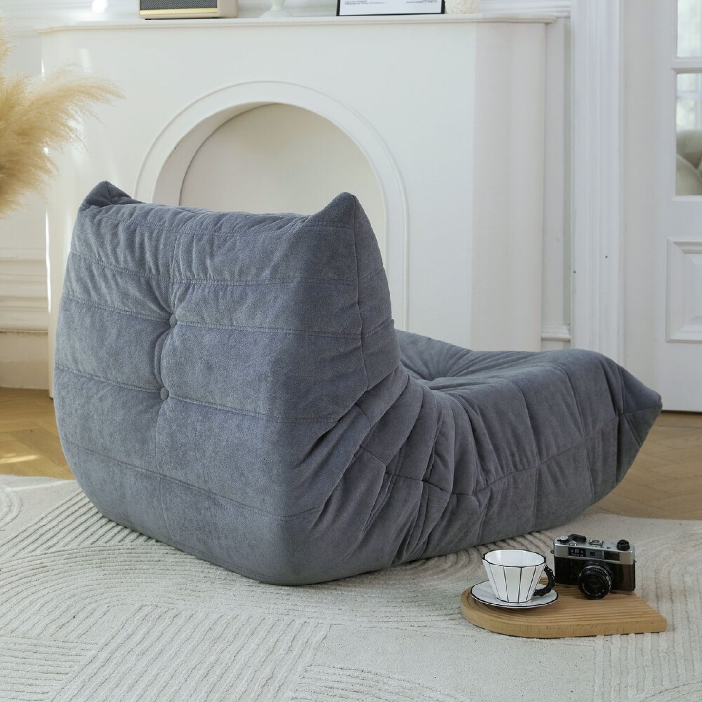 Ergonomic Design Armless Stable Bean Bag Sofa - photo 3