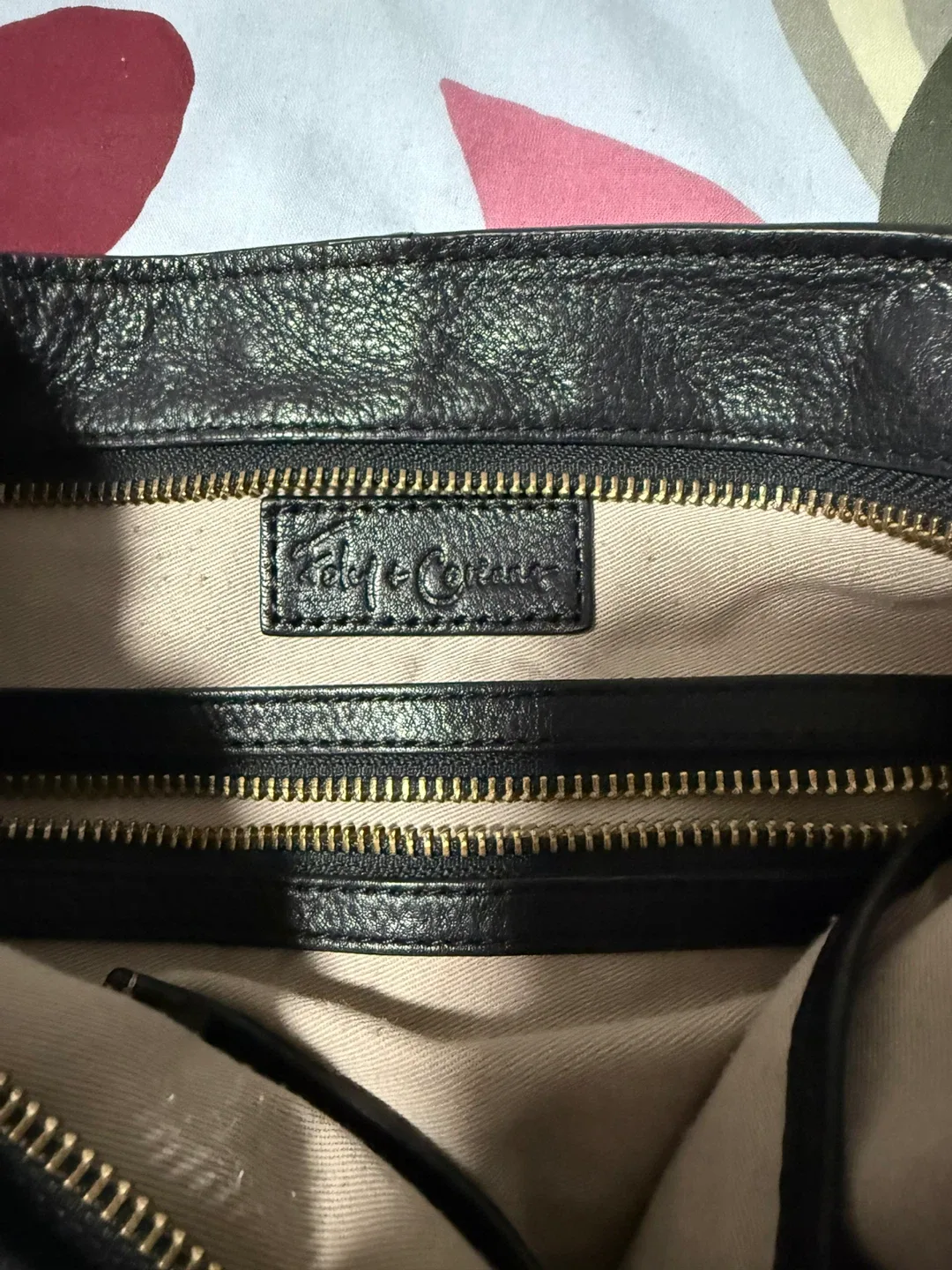 Foley + Corinna Black Leather Handbag image indicator(4)