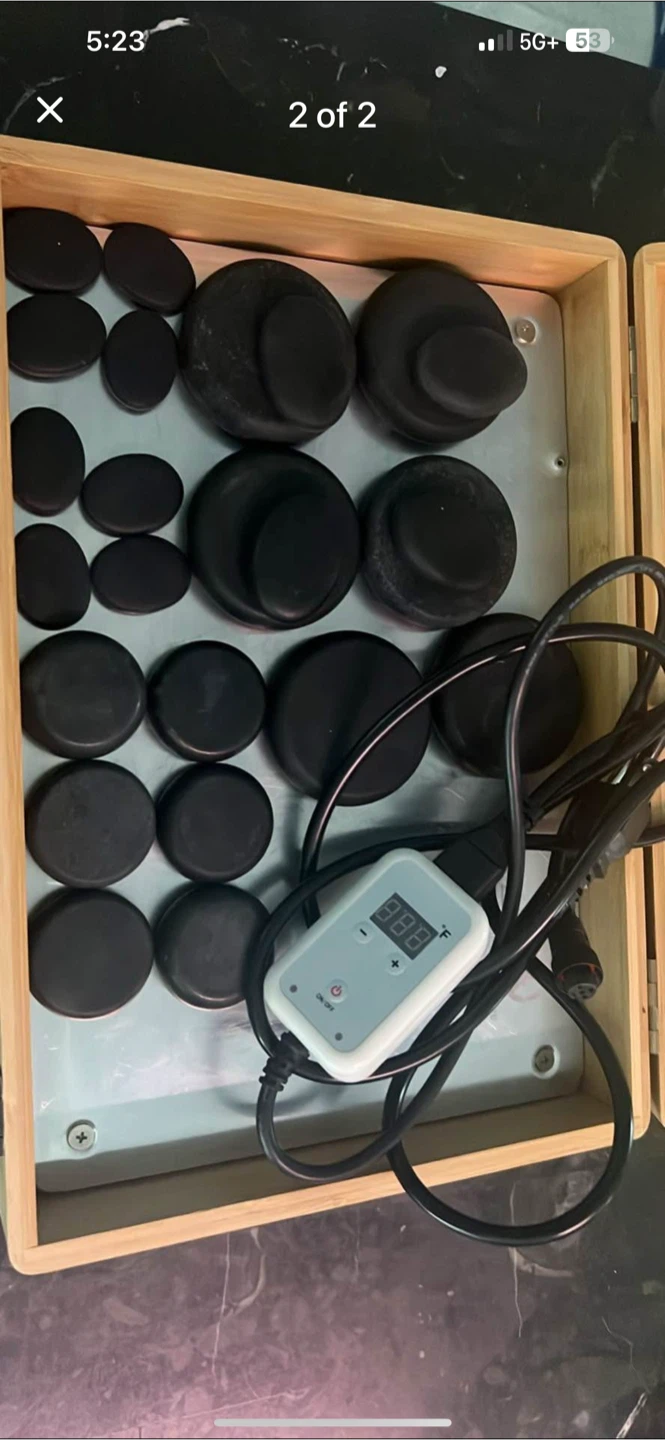 SereneLife Hot Stone Massage Kit - photo 2