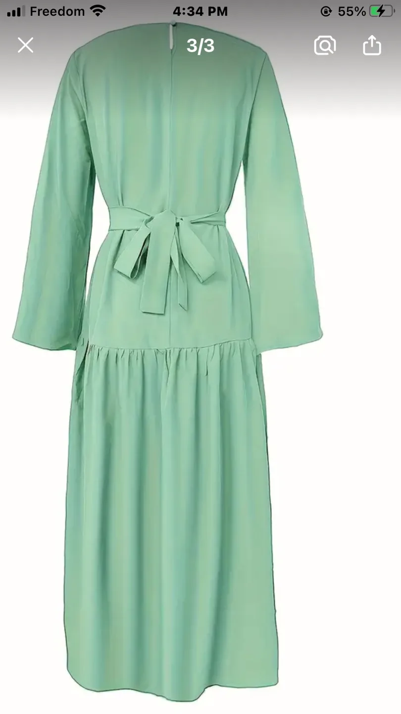 Green Maxi Dress image indicator(2)