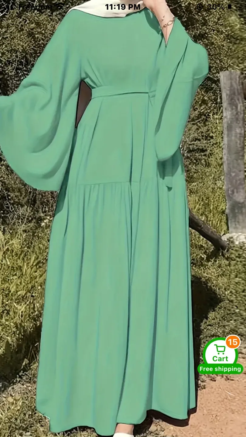 Green Maxi Dress image indicator(3)