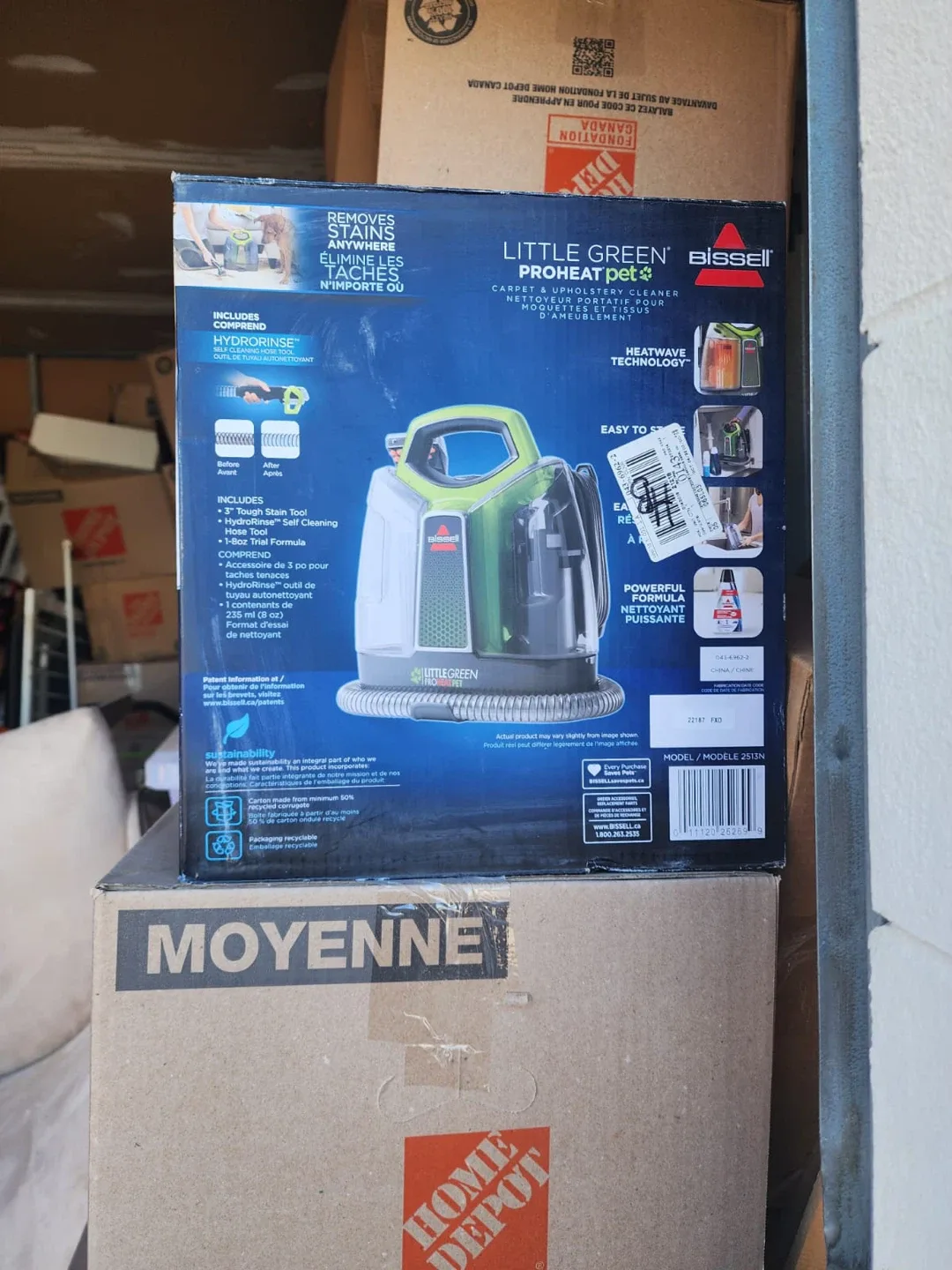Bissell Little Green ProHeat Pet Carpet Cleaner thumbnail