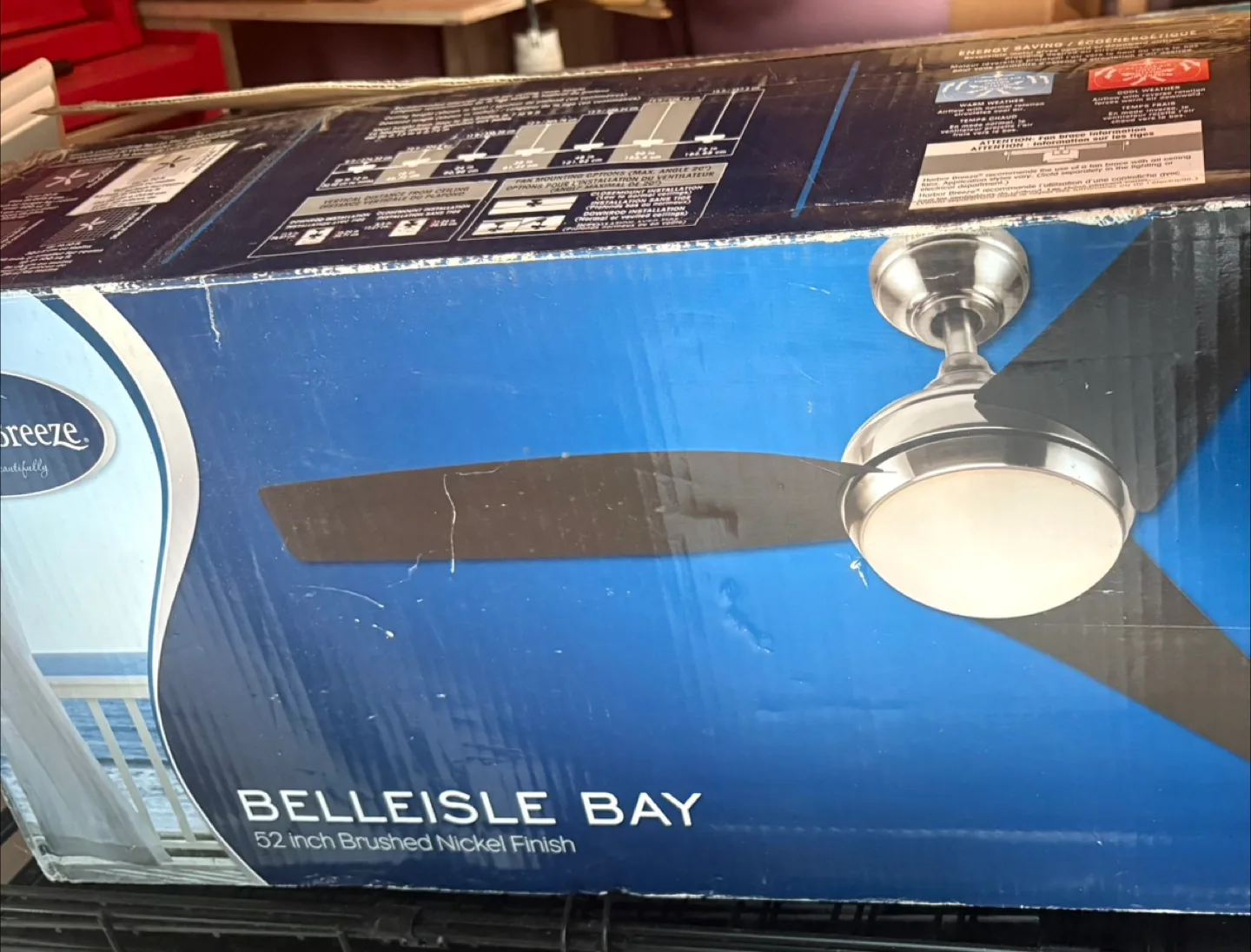 Harbour Breeze ceiling fan