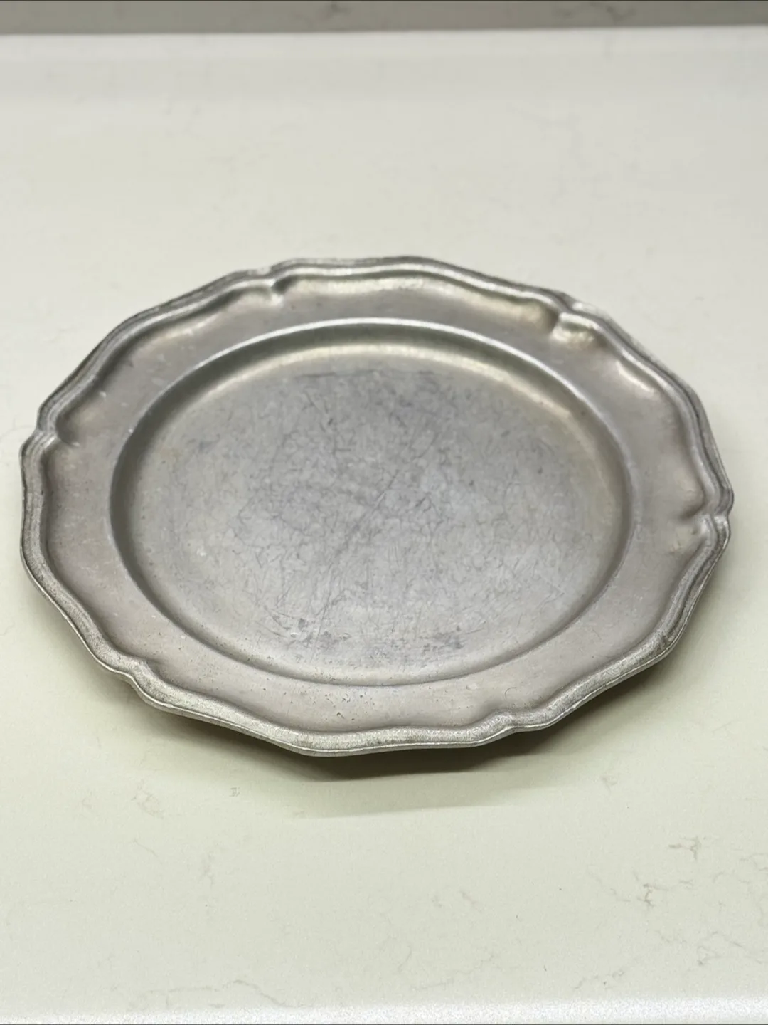 Vintage RWP Wilton Pewter Plate thumbnail