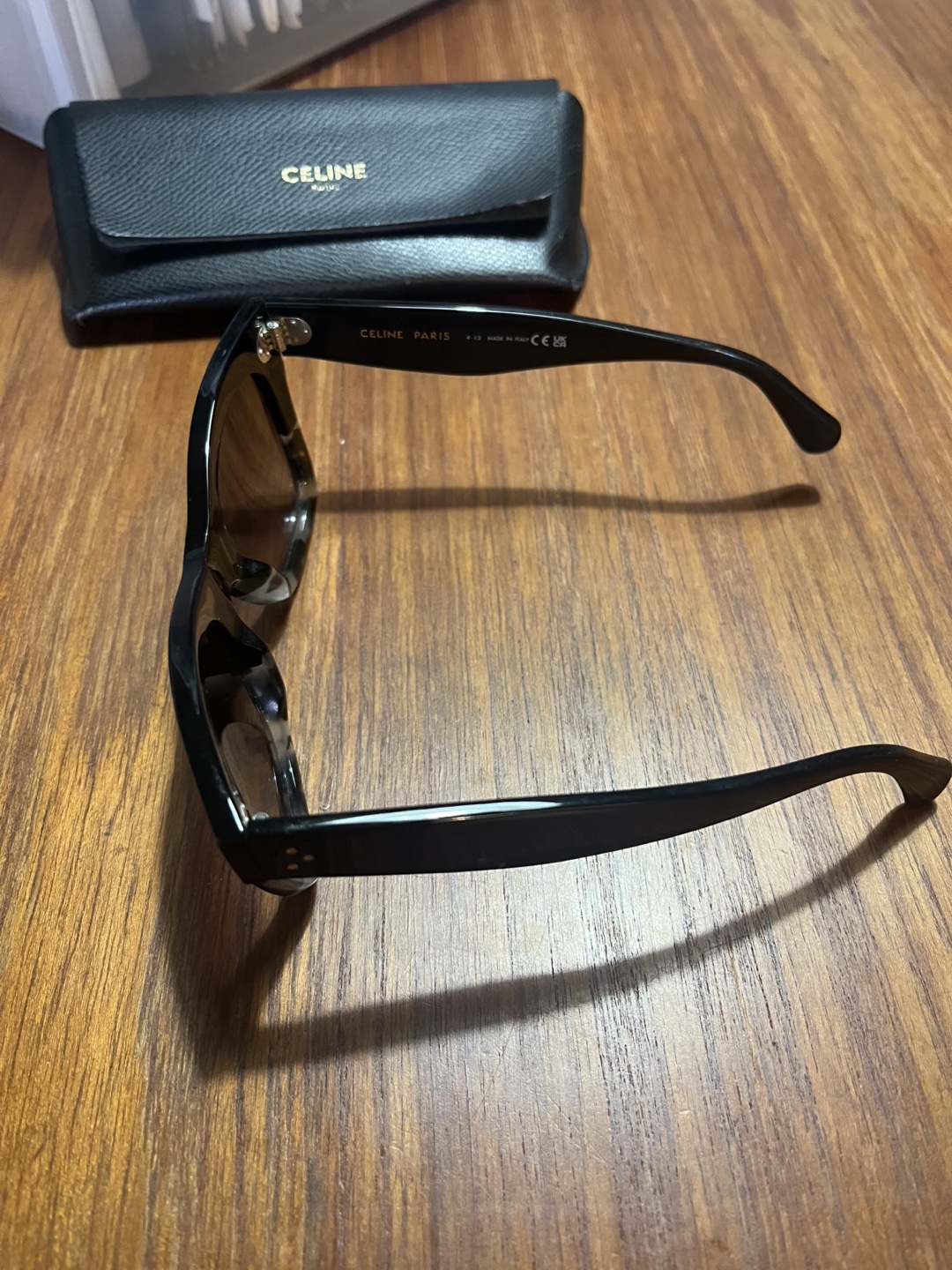 Celine CL40026U Black Sunglasses with Case - photo 3