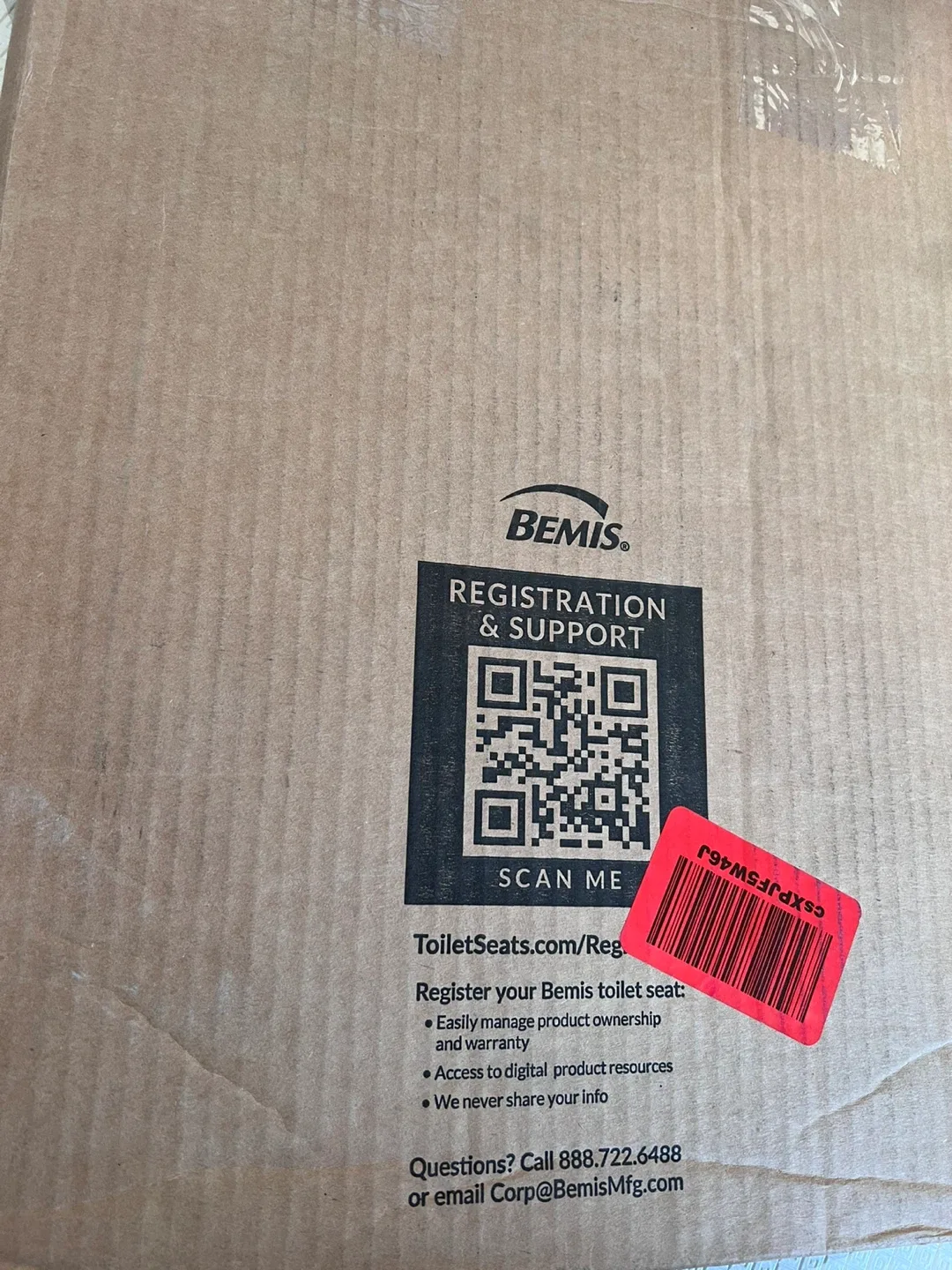 Bemis Solid Plastic Toilet Seat image indicator(3)