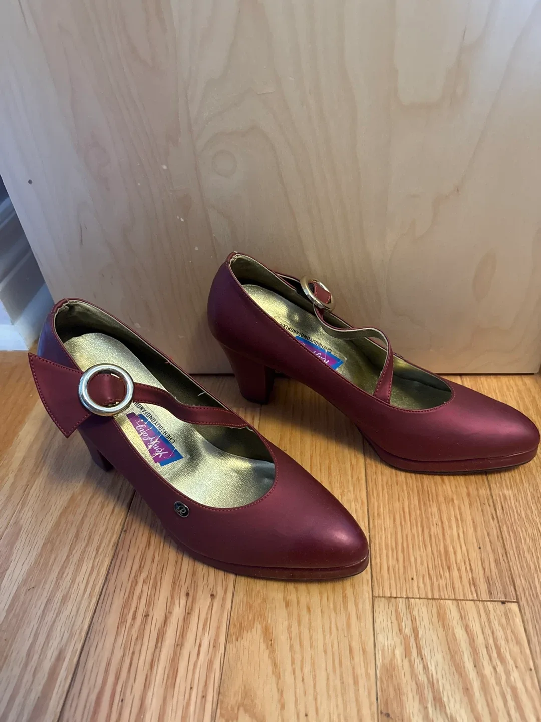 Brand New Women’s Size 7.5/8 Maroon Heels (Runs Small) image indicator(2)