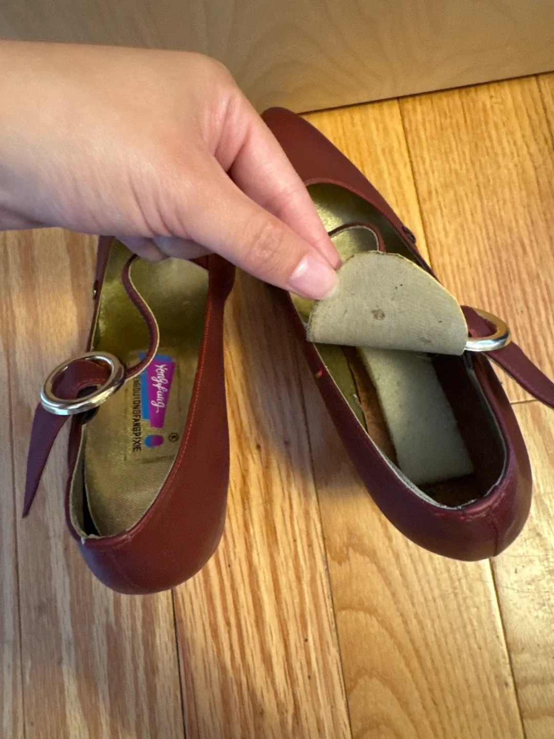 Brand New Women’s Size 7.5/8 Maroon Heels (Runs Small) image indicator(6)