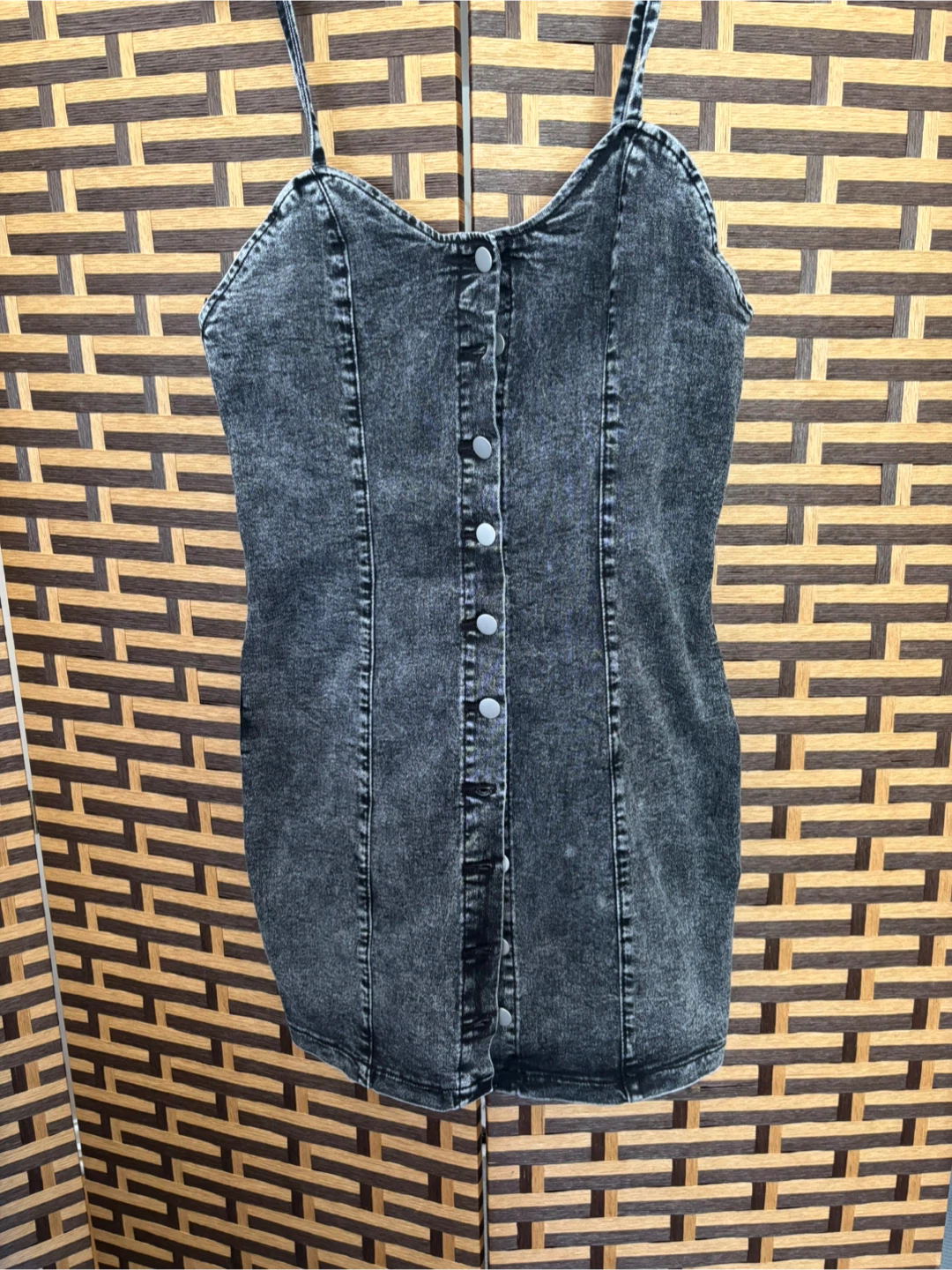 Shein Black Denim Dress - Size XL - photo 5