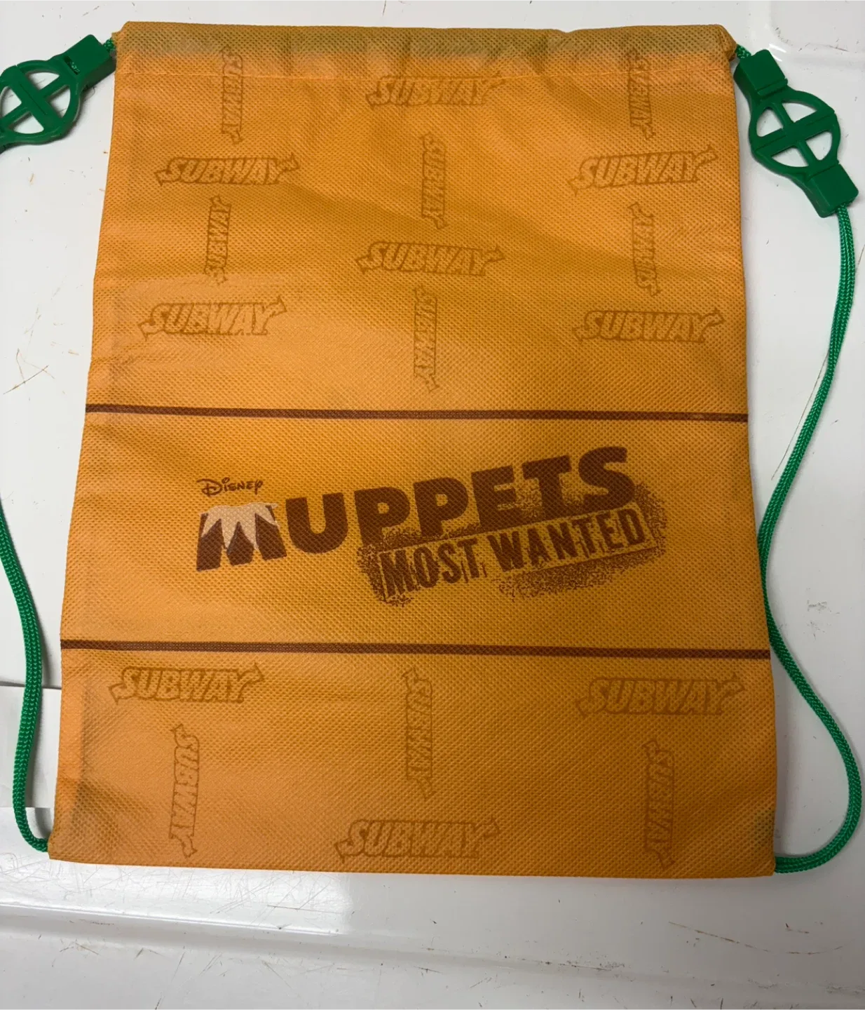 Muppets Most Wanted Subway Drawstring Bag image indicator(7)