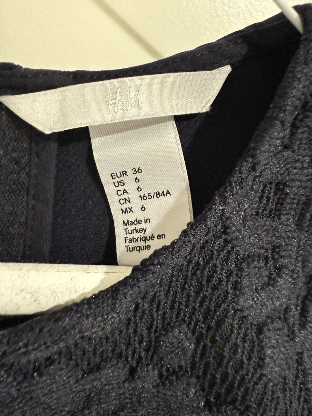 H&M Black Lace Top image indicator(3)