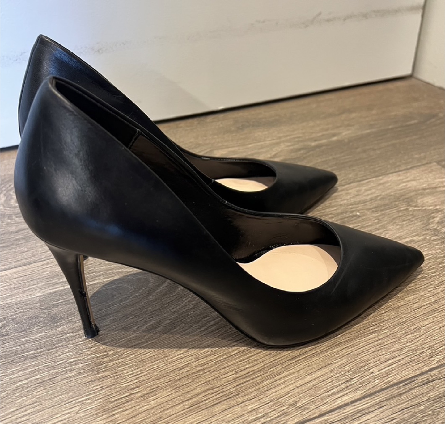 ALDO Black Pointed Toe Heels - photo 4