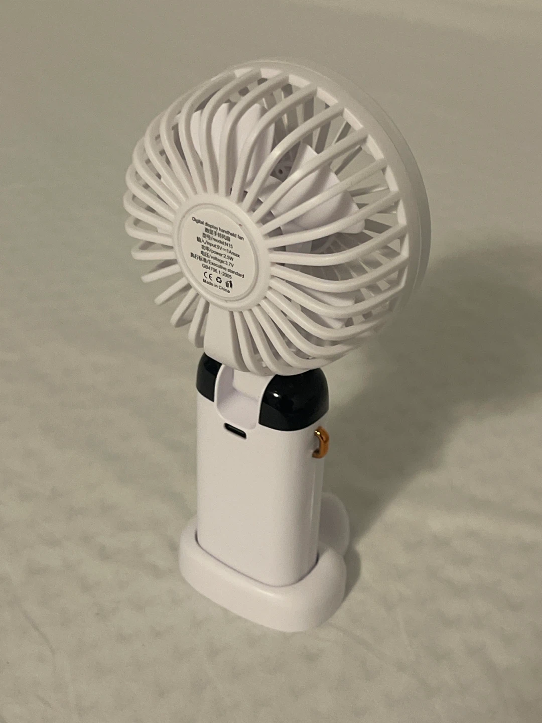Holiday Special, Brand New Pink LED Digital Display Handheld Fan - photo 4
