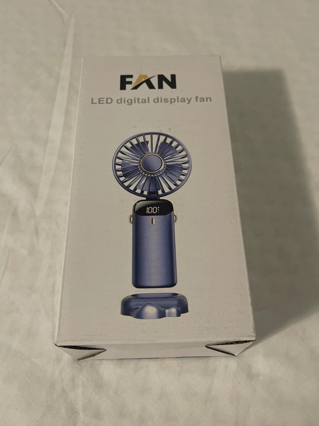 Holiday Special, Brand New Pink LED Digital Display Handheld Fan - photo 5