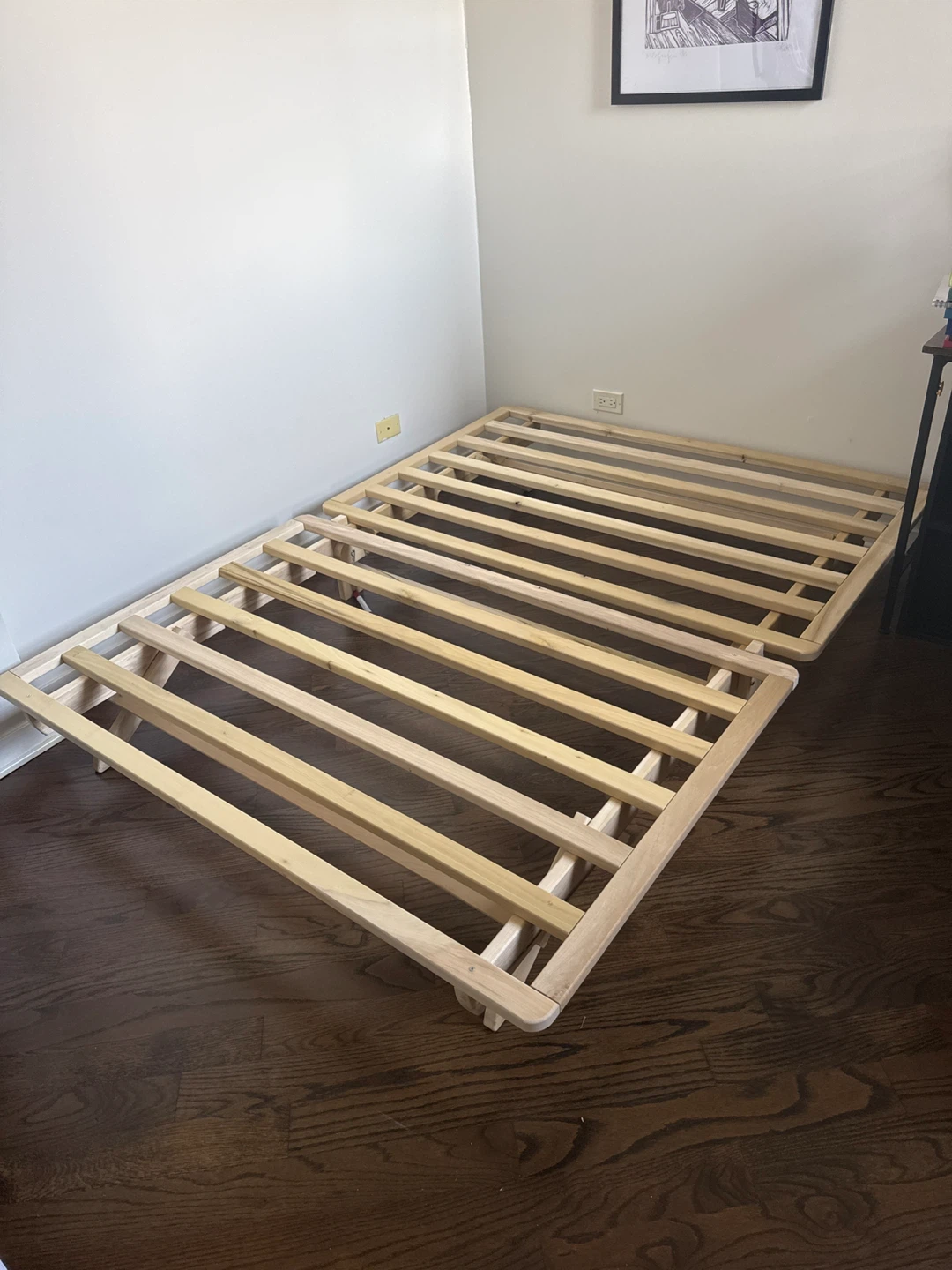 Solid Wood Bed Frame - Queen