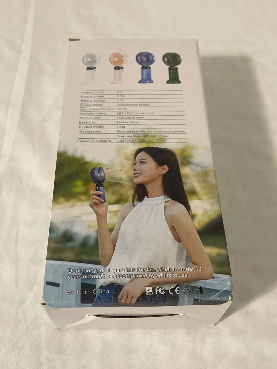 Holiday Special, Brand New Pink LED Digital Display Handheld Fan image indicator(6)