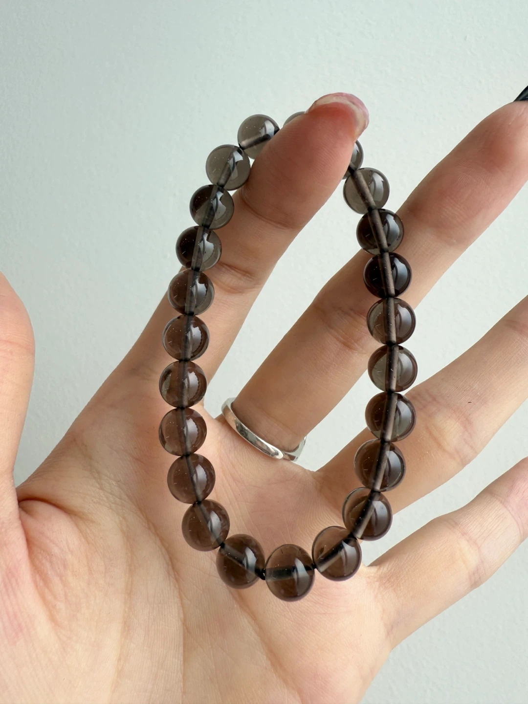 Smoky Quartz Crystal Bracelet - photo 3