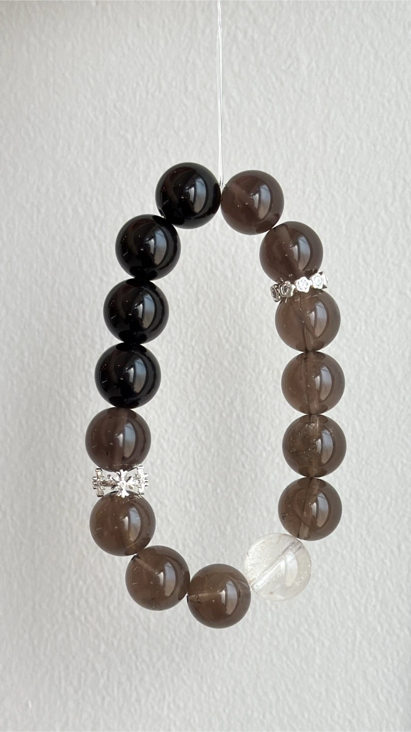 Smoky Quartz Crystal Bracelet - photo 5