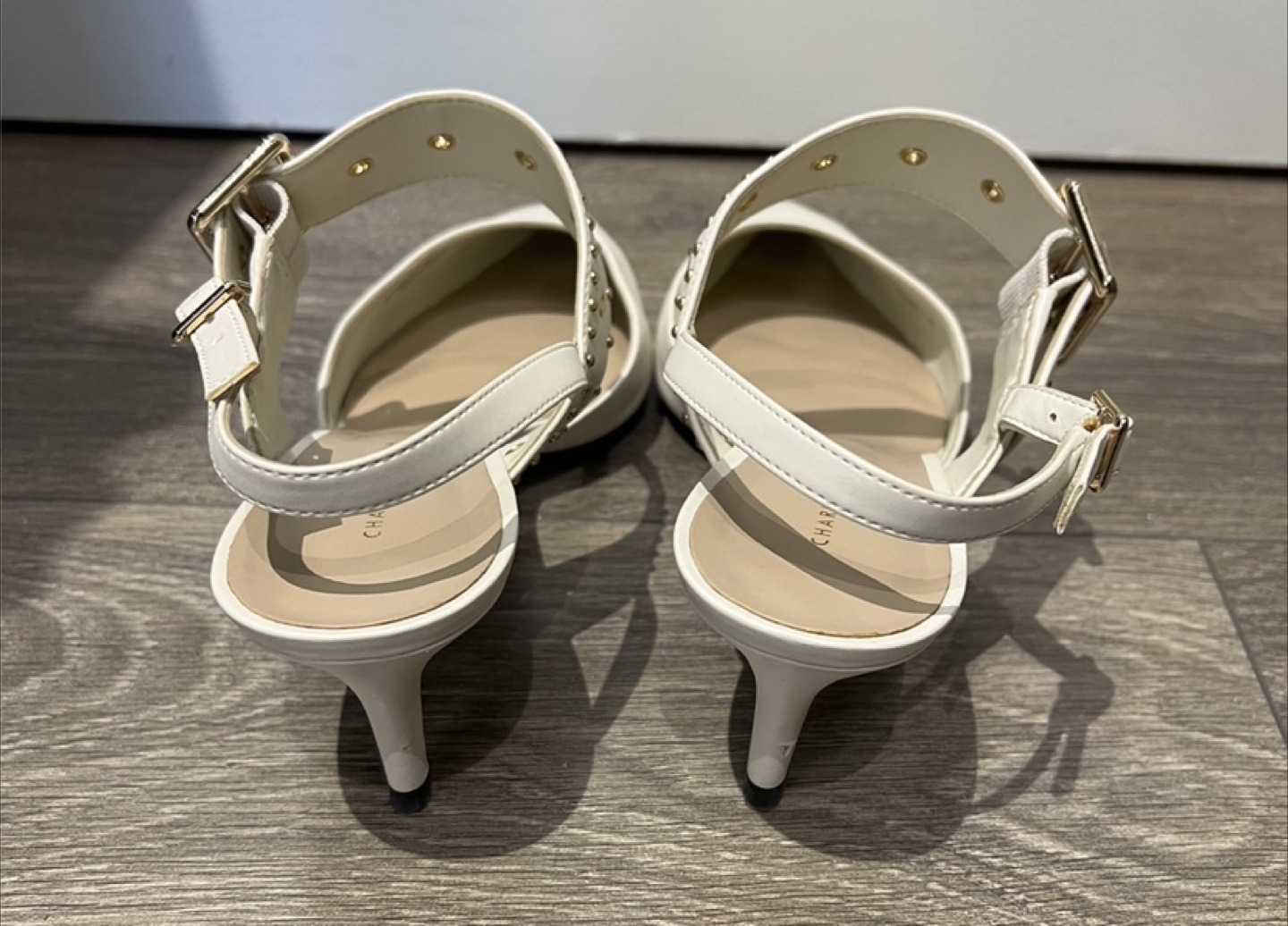 Charles & Keith White & Cream slingback pumps - photo 5