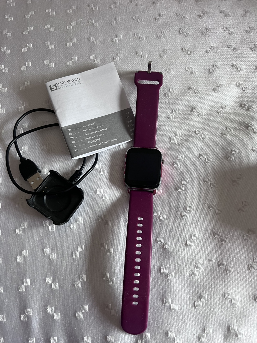 Smart Watch - Purple Band 🥕 - photo 5