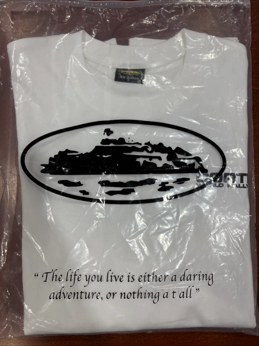 White Corteiz World Rally Tee image indicator(5)