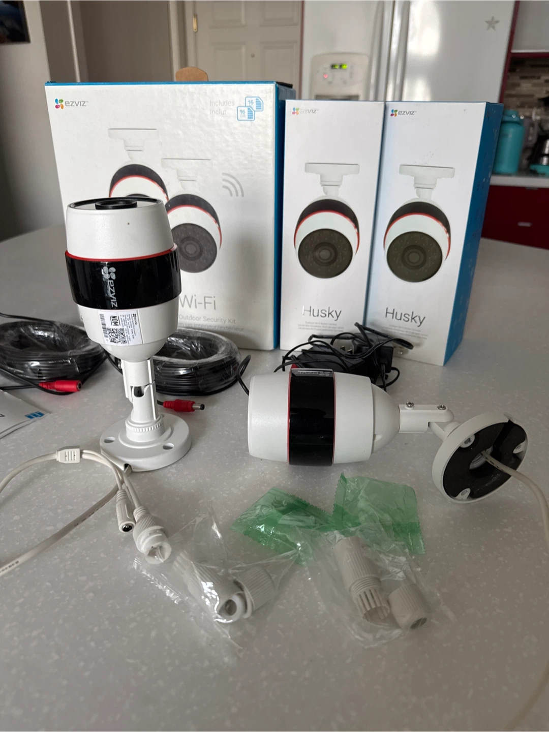 EZVIZ Husky Wi-Fi Outdoor/Indoor  Security Camera Kit