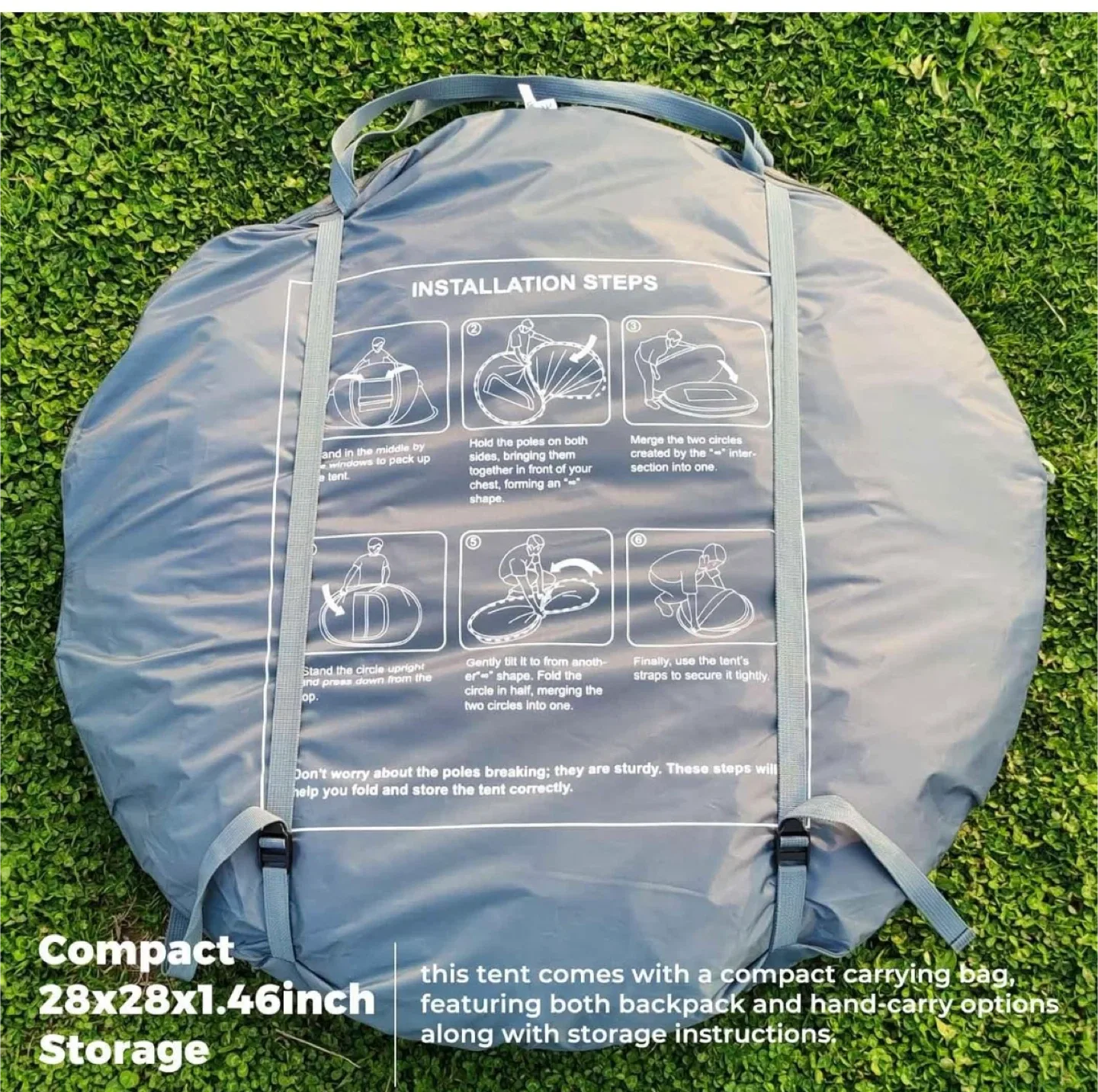 Rivenlo 6-Person Pop Up Tent - Blue image indicator(3)