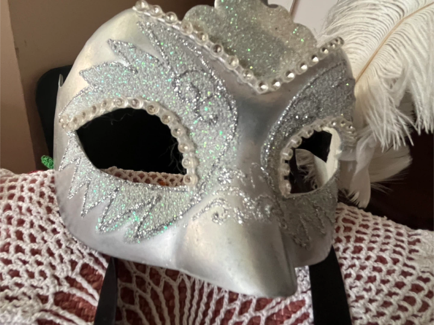 Venetian Hand Painted Mask Made in Italy - photo 3