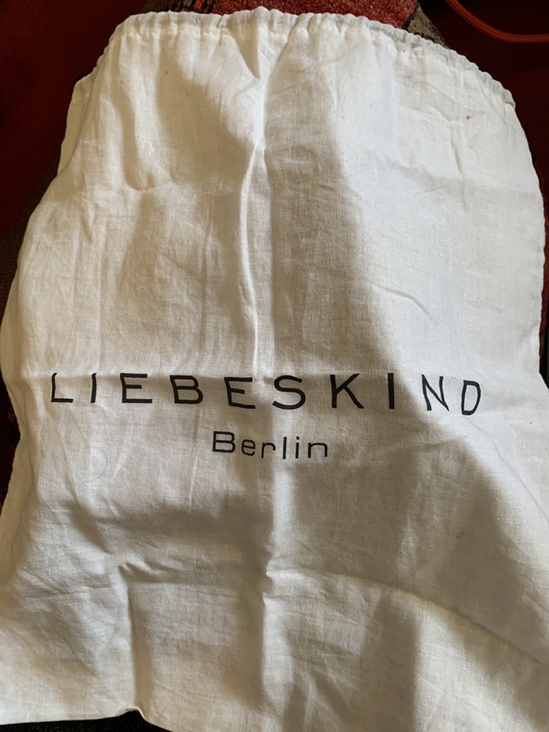 Liebeskind Berlin Leather Crossbody Bag Purse Gold Hardware. - photo 5