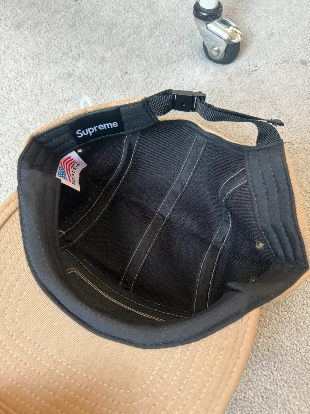 New - Supreme Hat Camp Cap image indicator(2)