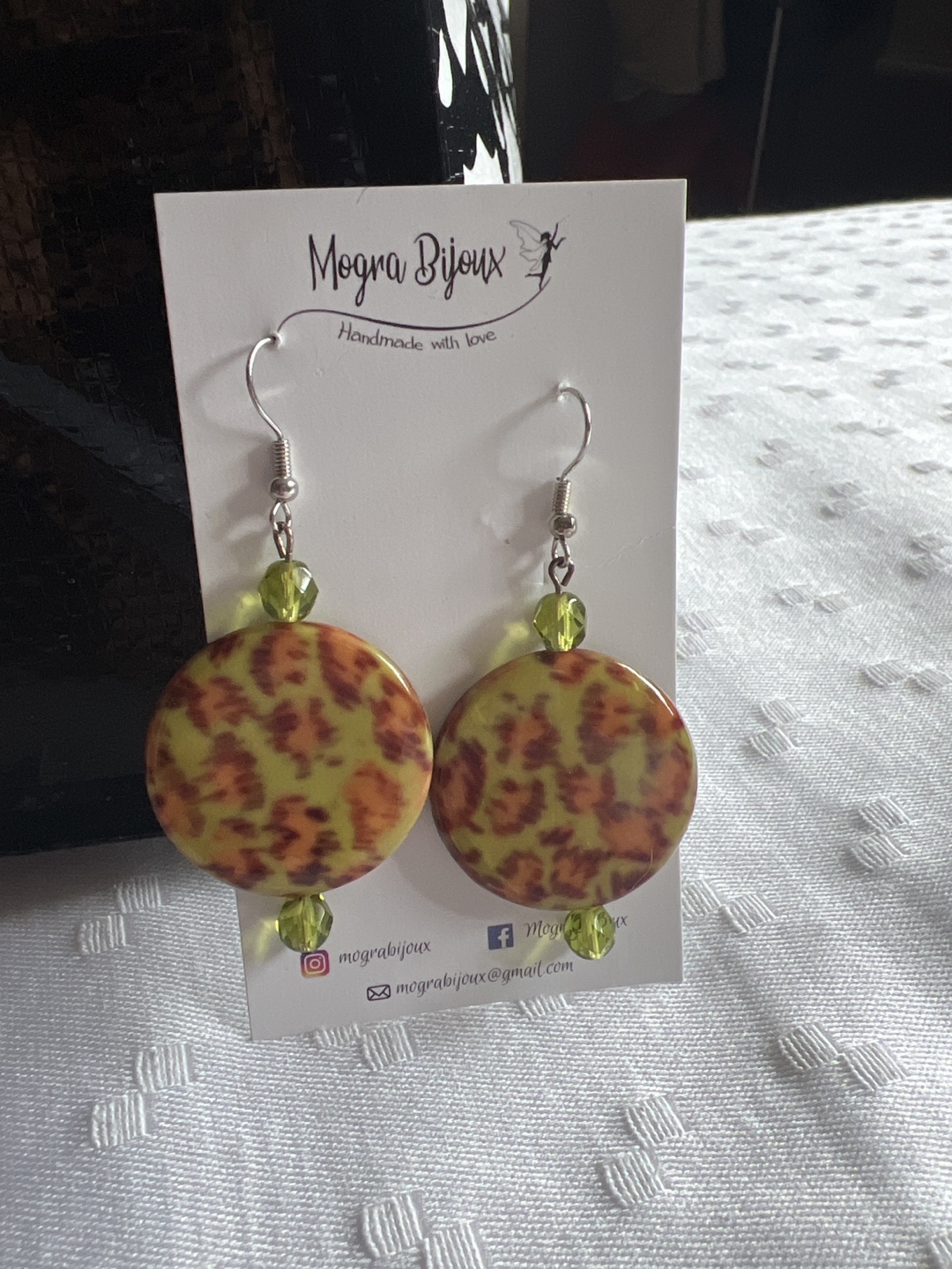 Mogra Bijoux Handmade Earrings 🥕 - photo 2
