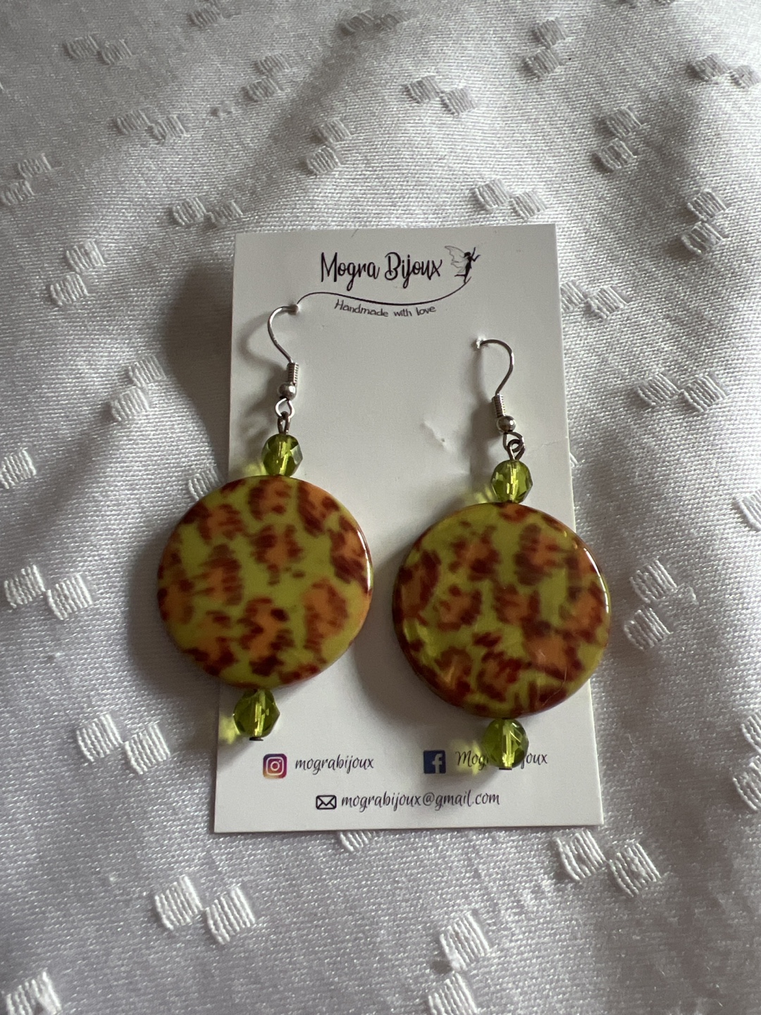 Mogra Bijoux Handmade Earrings 🥕