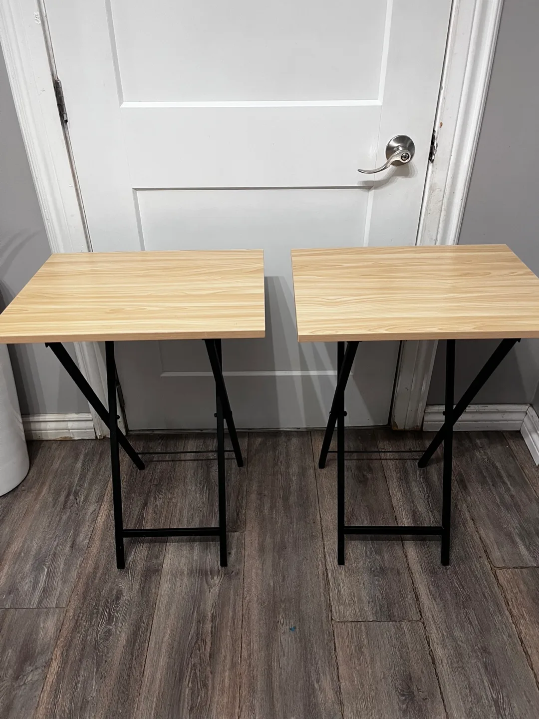 Folding TV Tray Tables (Set of 2) 🥕 thumbnail