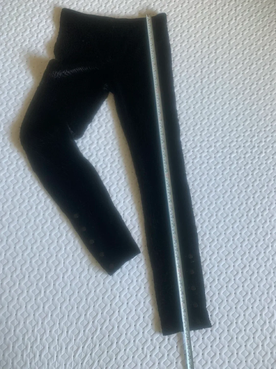 Afshin Feiz Black Crushed Velvet Pants image indicator(6)