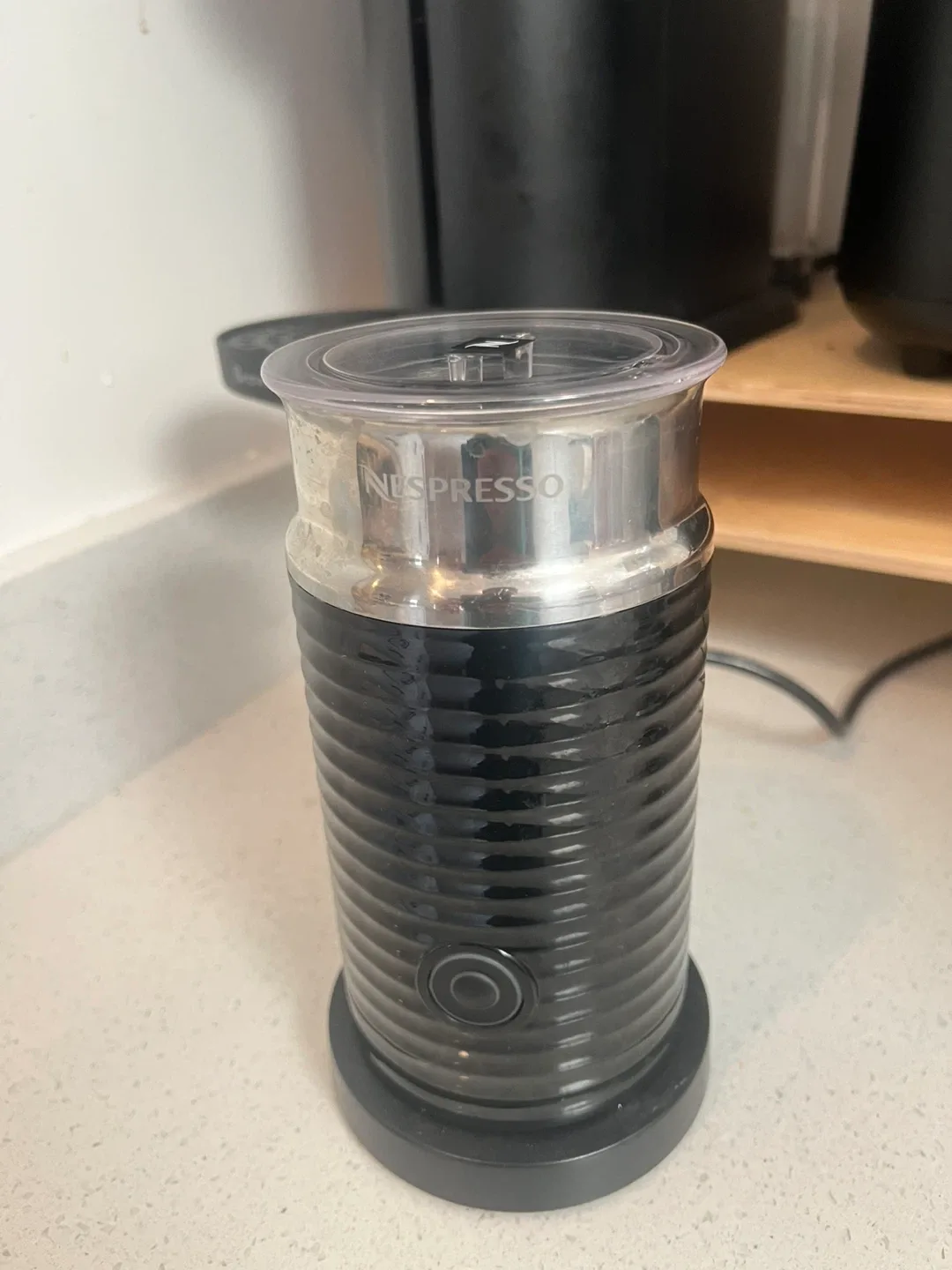 Nespresso Aeroccino Milk Frother - Black 🥕 thumbnail