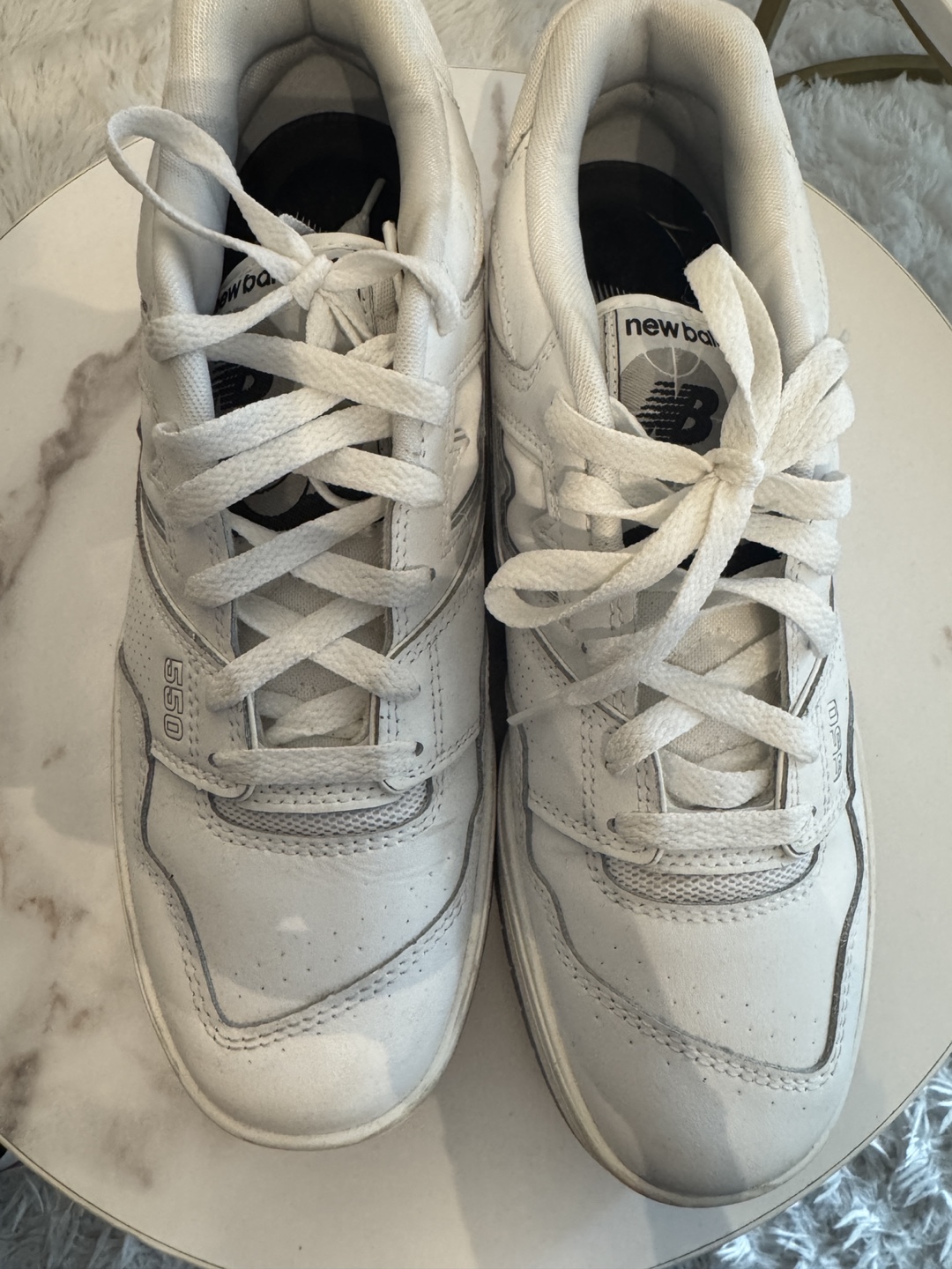 New Balance 550 White Sneakers - US Mens 9 - photo 2