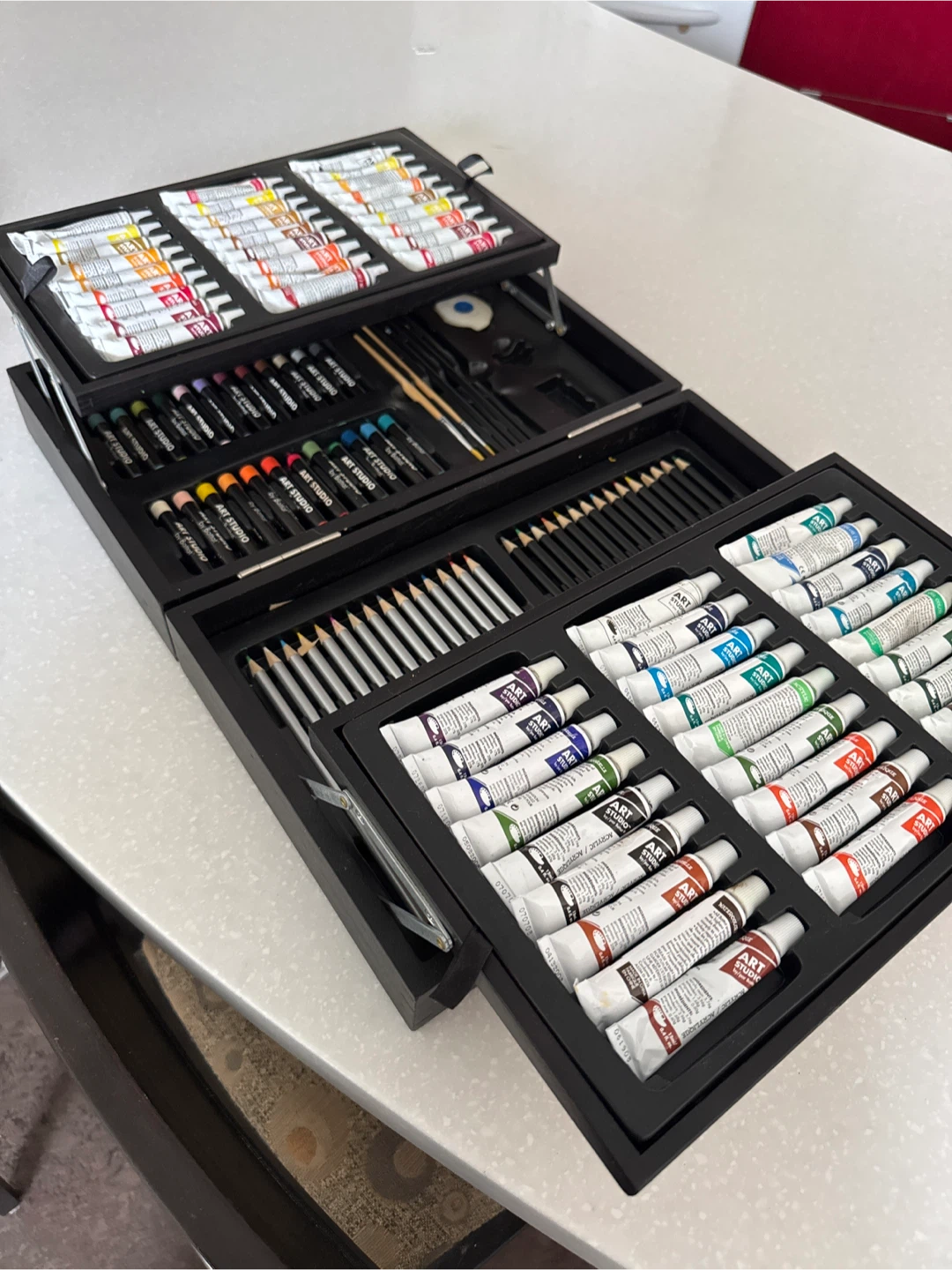 Art Studio Easel with Paint Set - photo 5