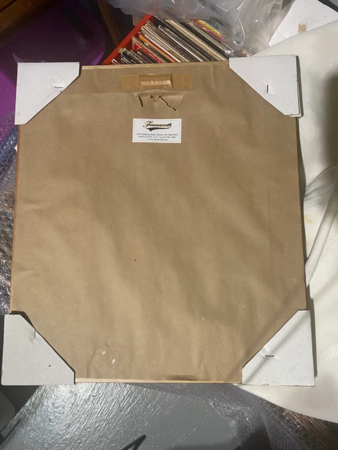 Matt Stajan Toronto Maple Leafs Framed Photo image indicator(4)