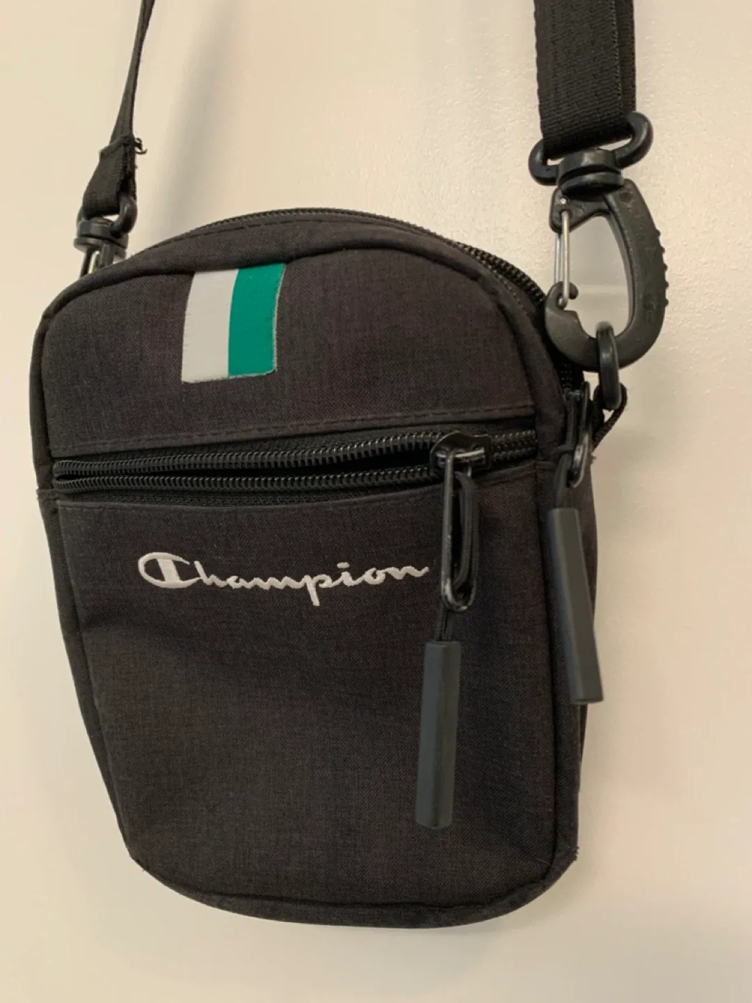 Champion Black Crossbody Bag 🥕