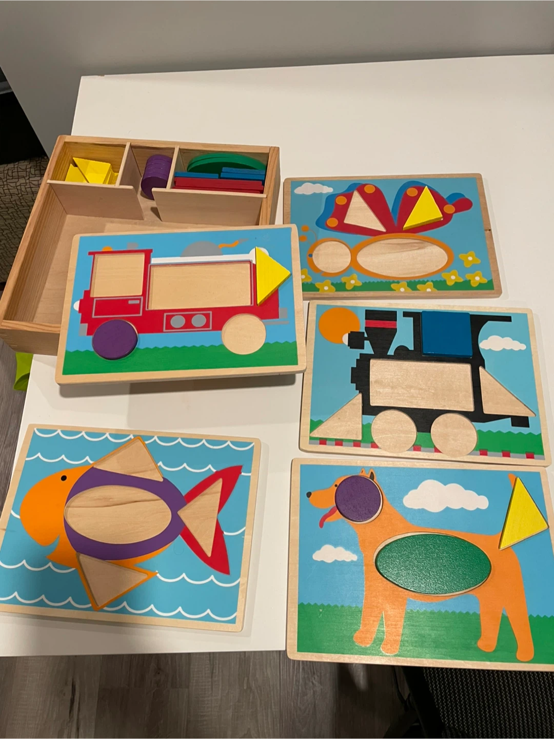 Melissa & Doug Beginner Pattern Blocks