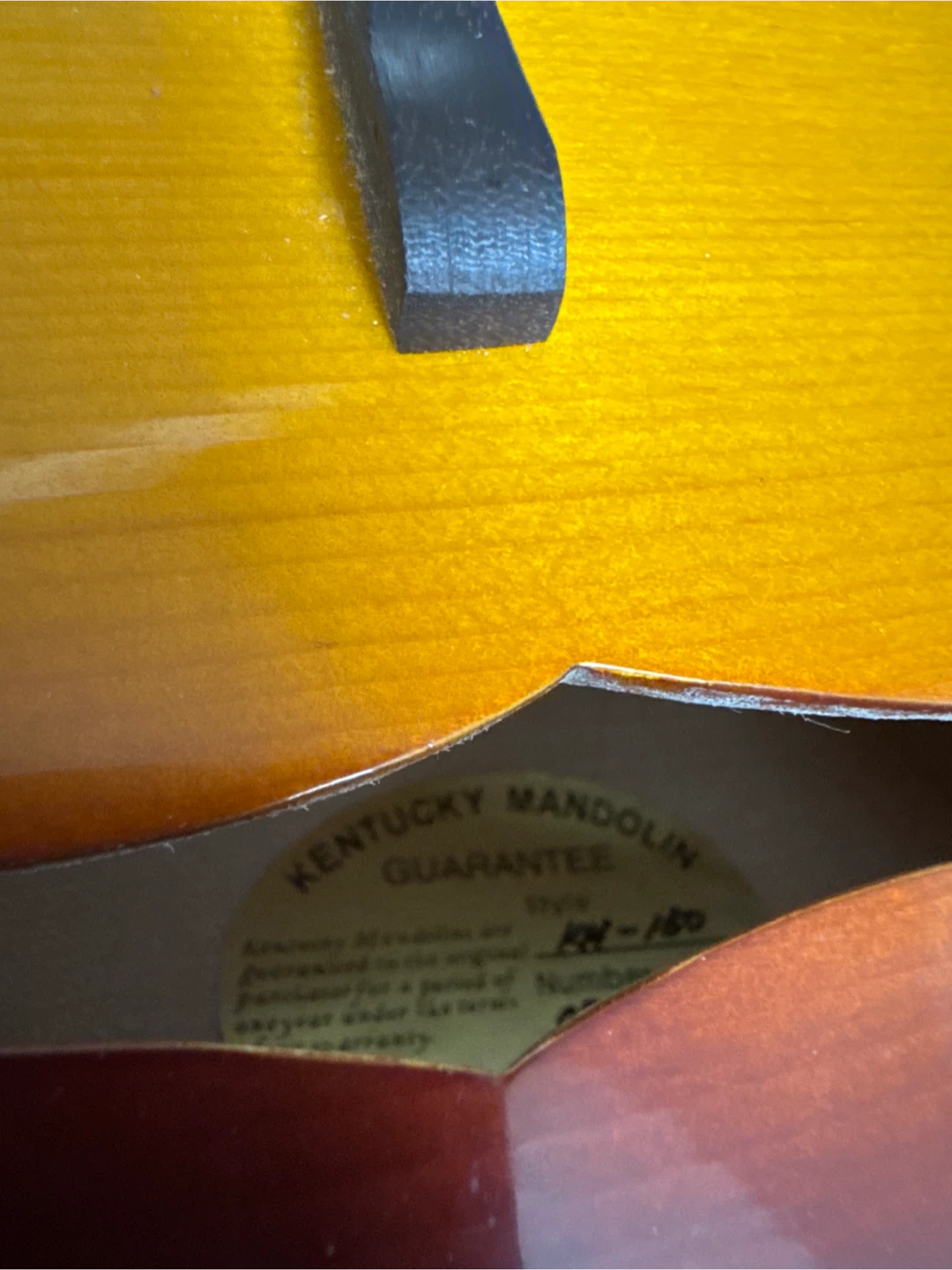 Kentucky KM-160 Mandolin w/ Case - photo 5