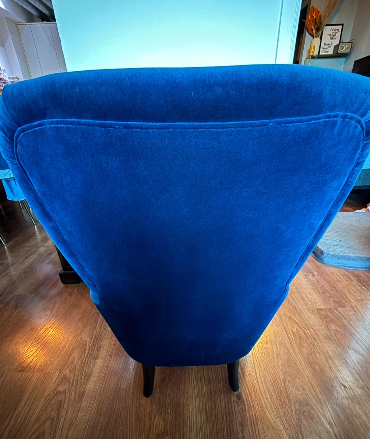 IKEA REMSTA Armchair - Navy Blue image indicator(6)