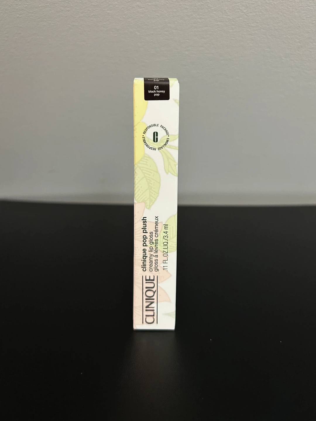 Clinique Pop Plush Creamy Lip Gloss - Black Honey Pop